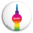 Magnet "Rainbow" auf Weiss II